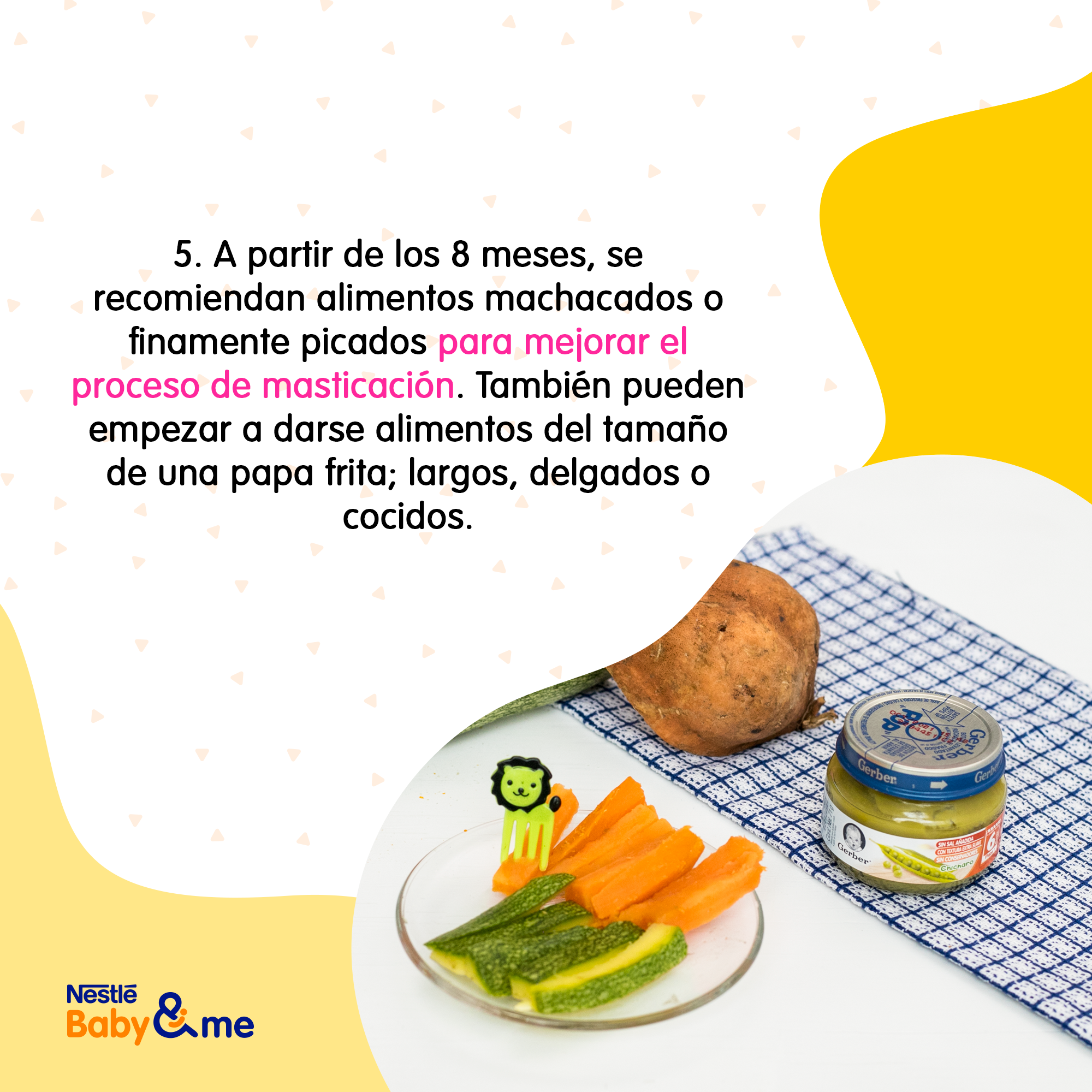 Cómo introducir alimentos sólidos