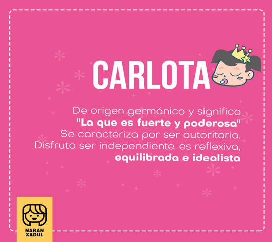 significado de carlota