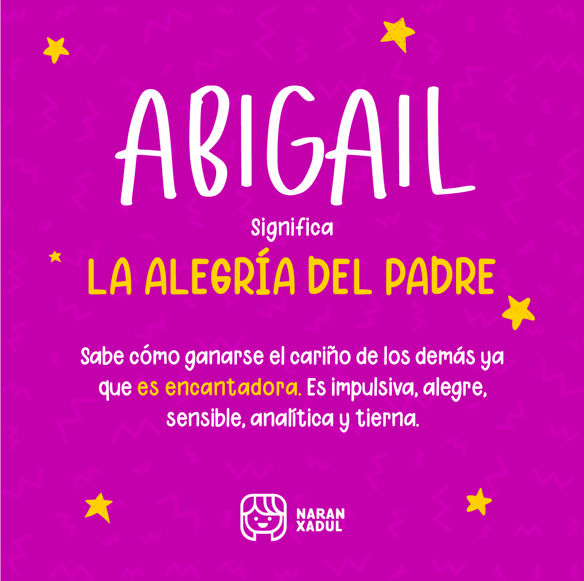 Significado de Abigail