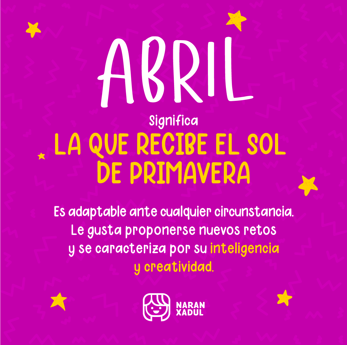 Significado de Abril 