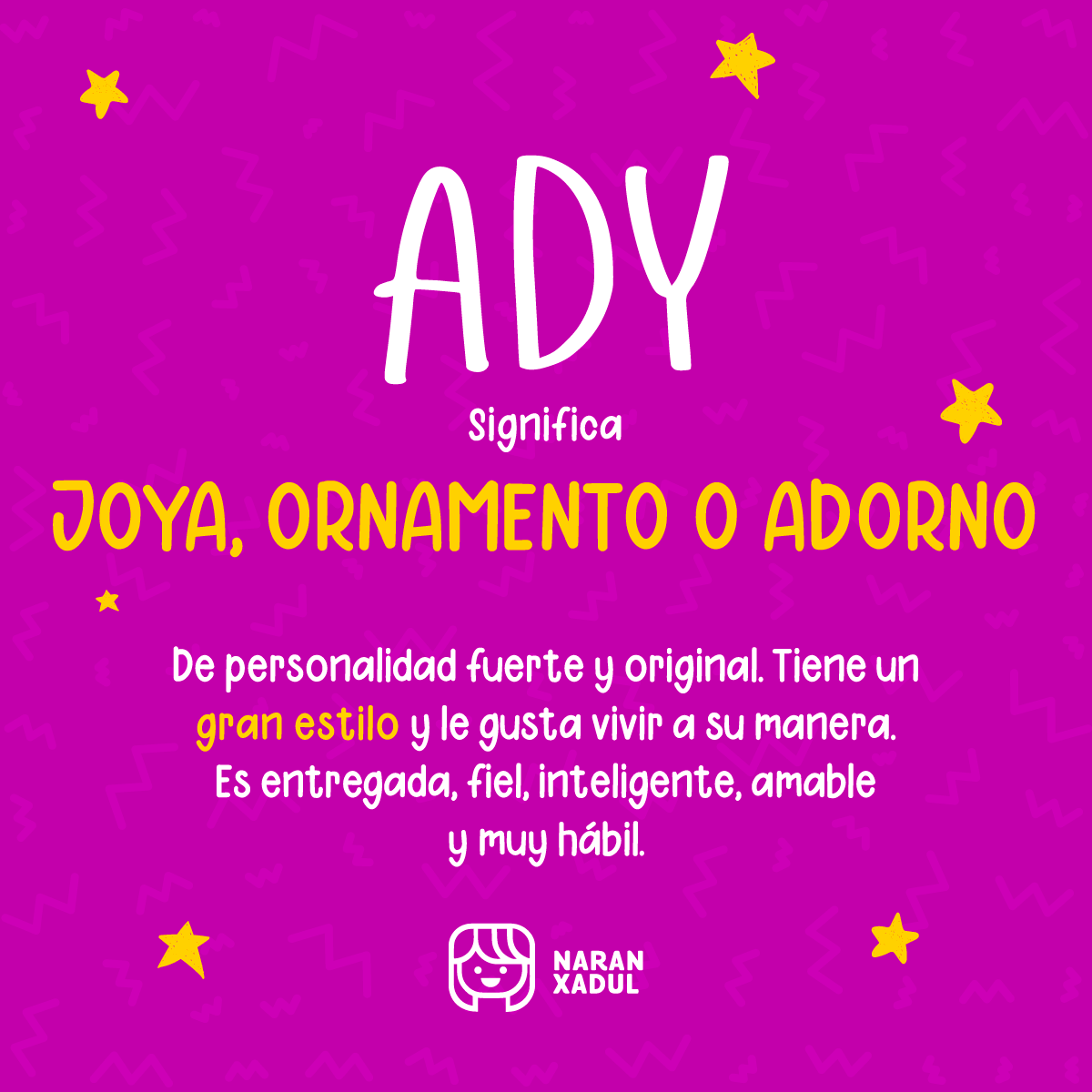 Significado de Ady