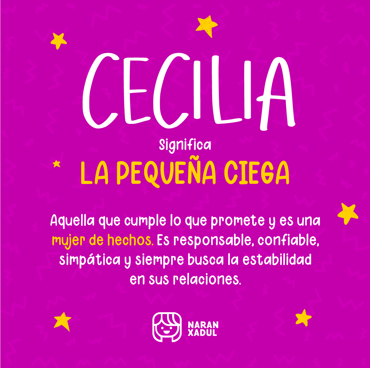 Significado de Cecilia