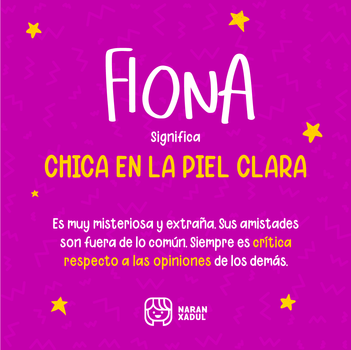 Significado de Fiona