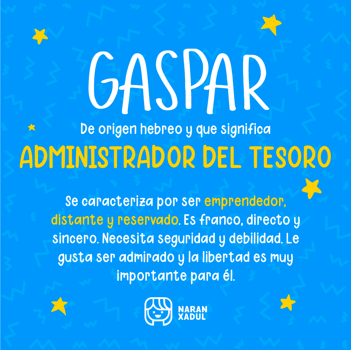 Significado de Gaspar