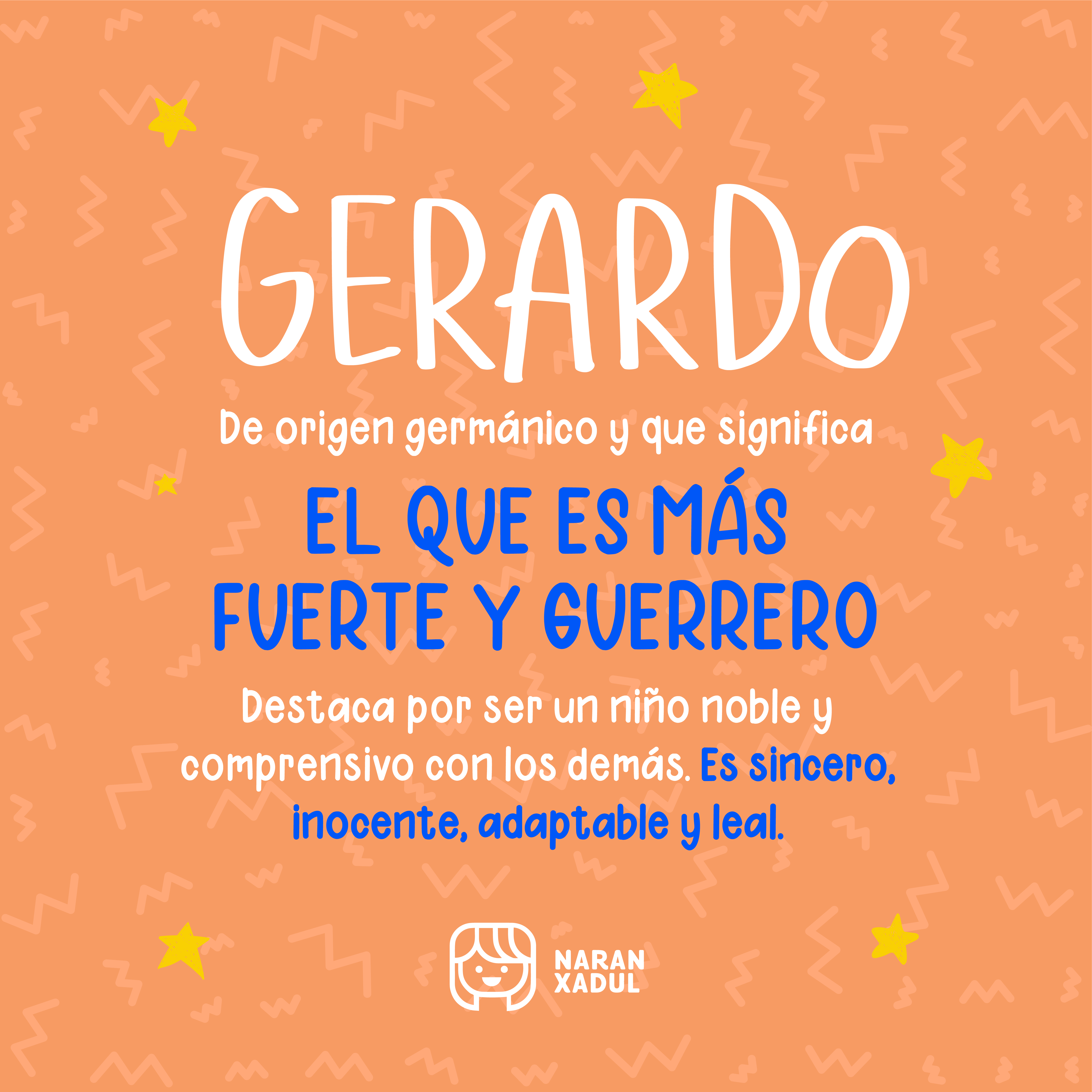 Significado de Gerardo