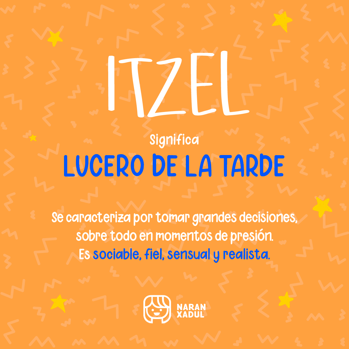 Significado de Itzel