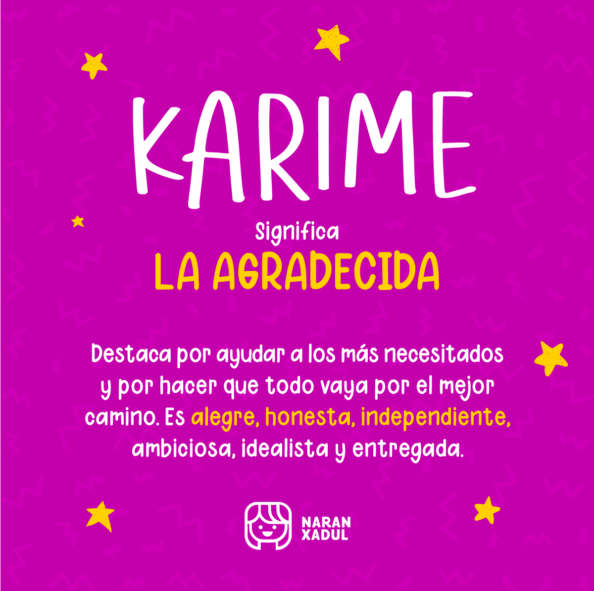 Significado de Karime