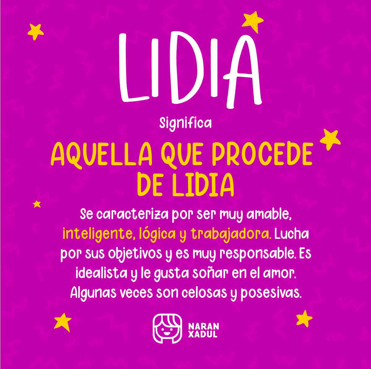 Significado de Lidia