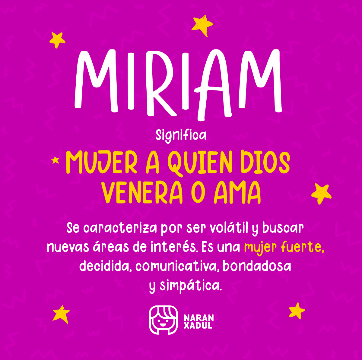 Significado de Miriam
