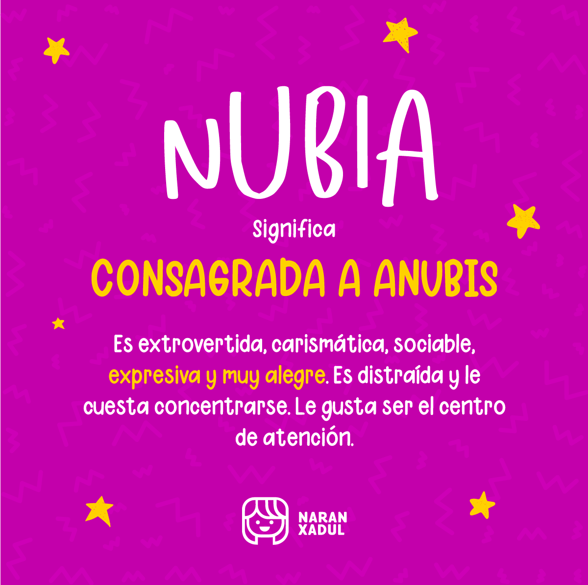 Significado de Nubia