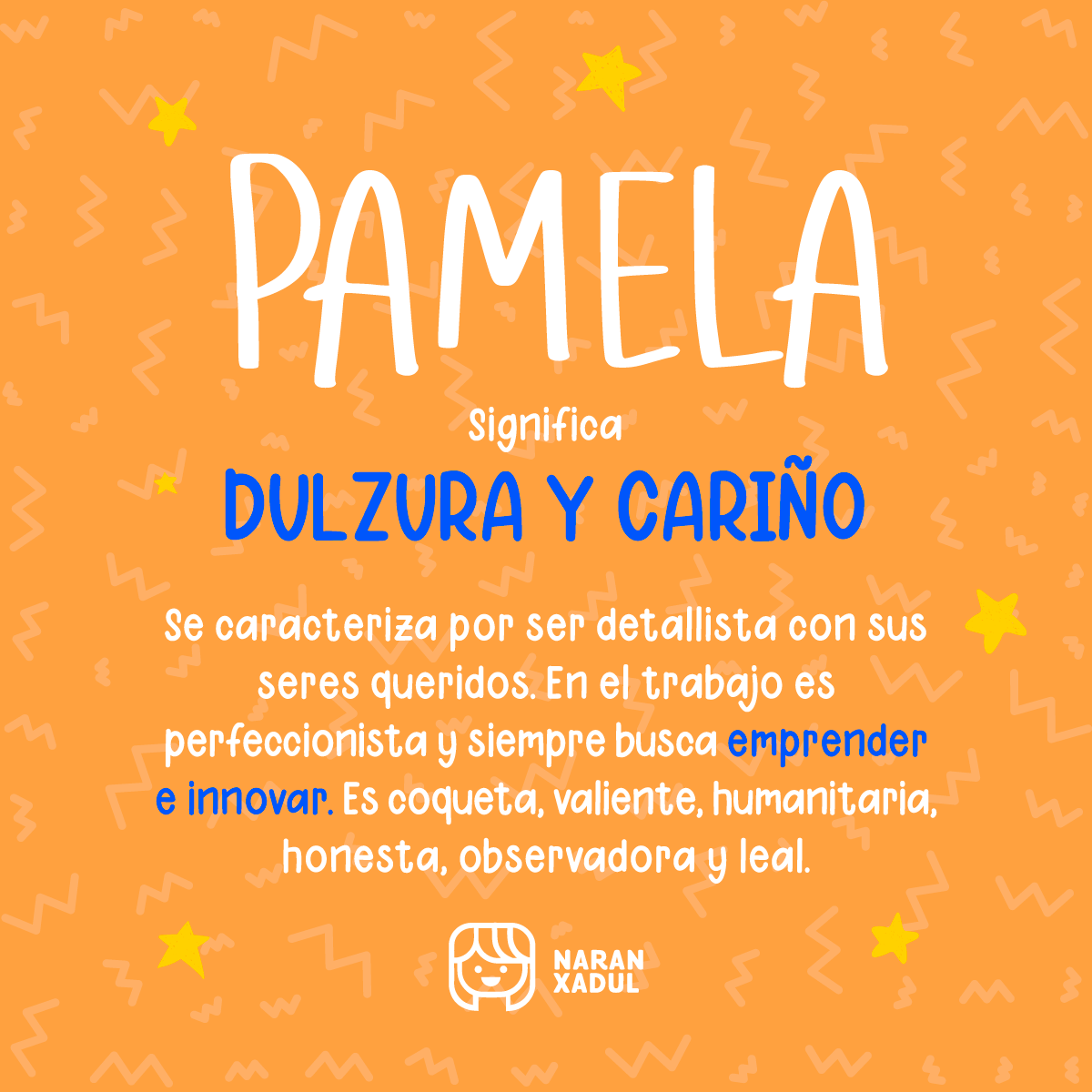 Significado de Pamela