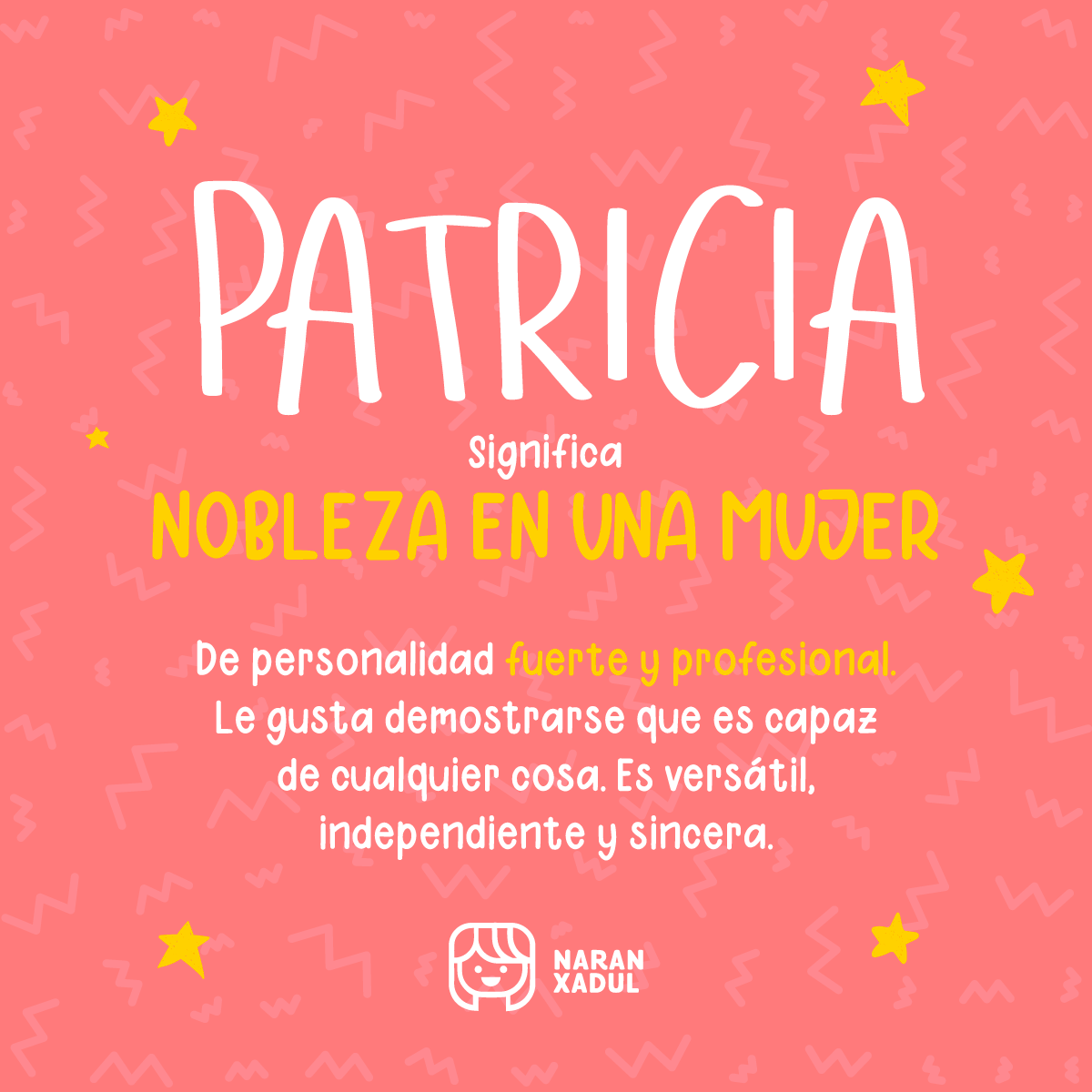 Significado de Patricia