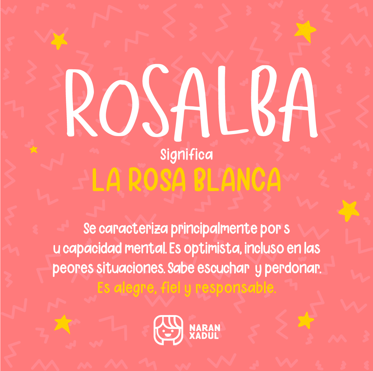 Significado de Rosalba