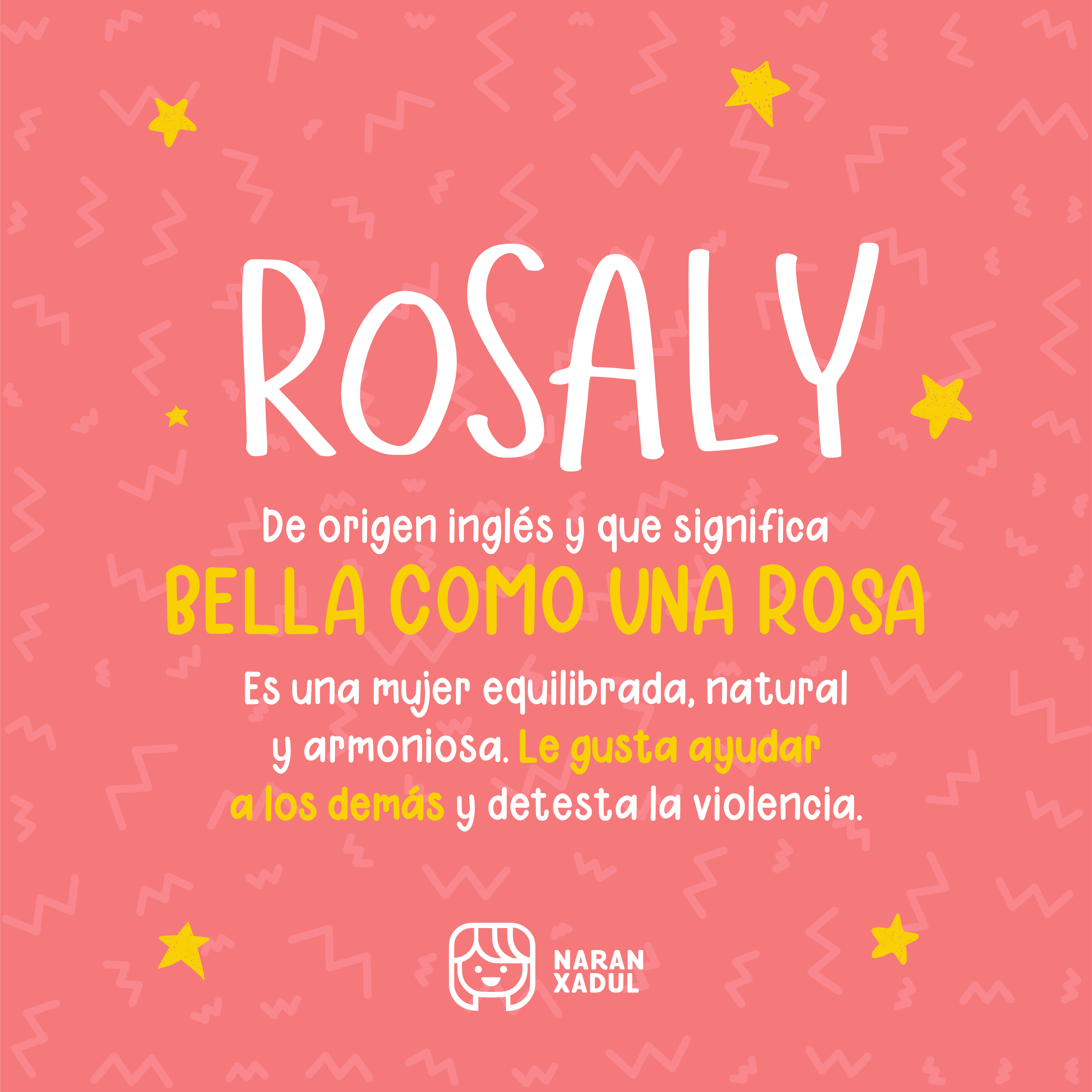 significado de Rosaly