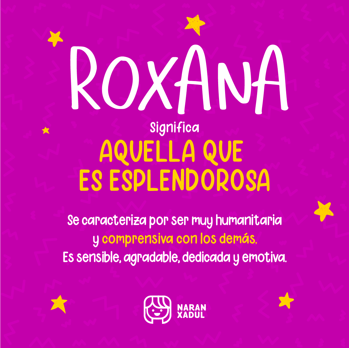 Significado de Roxana