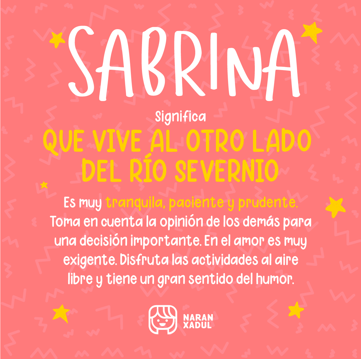 Significado de Sabrina