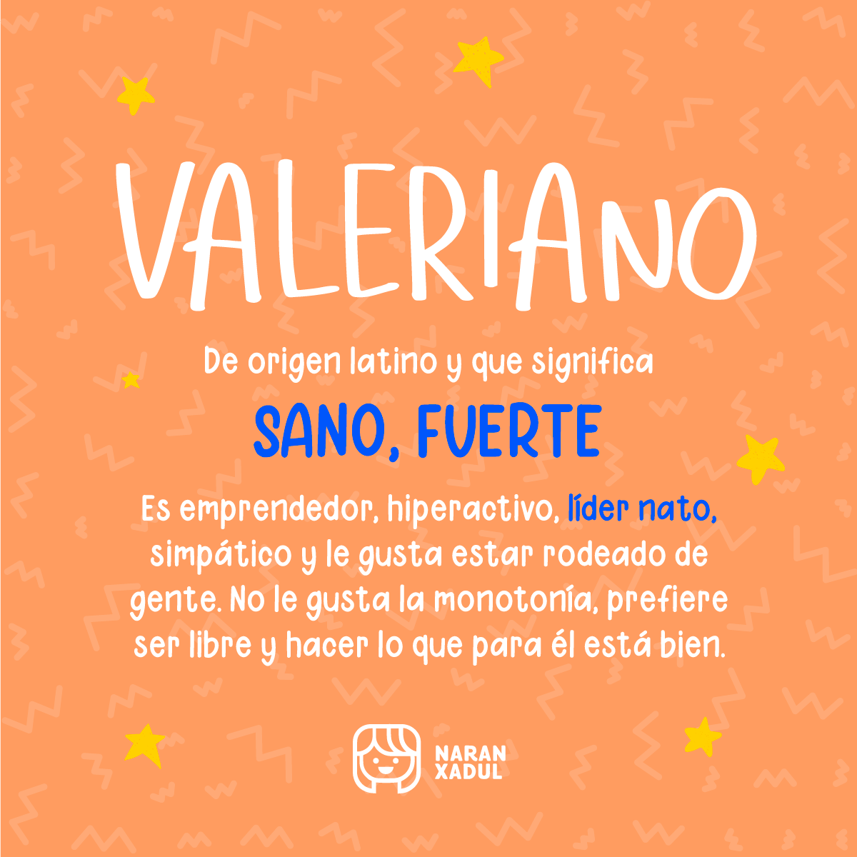 significado de nombres, valeriano, nombres modernos, nombres para niños