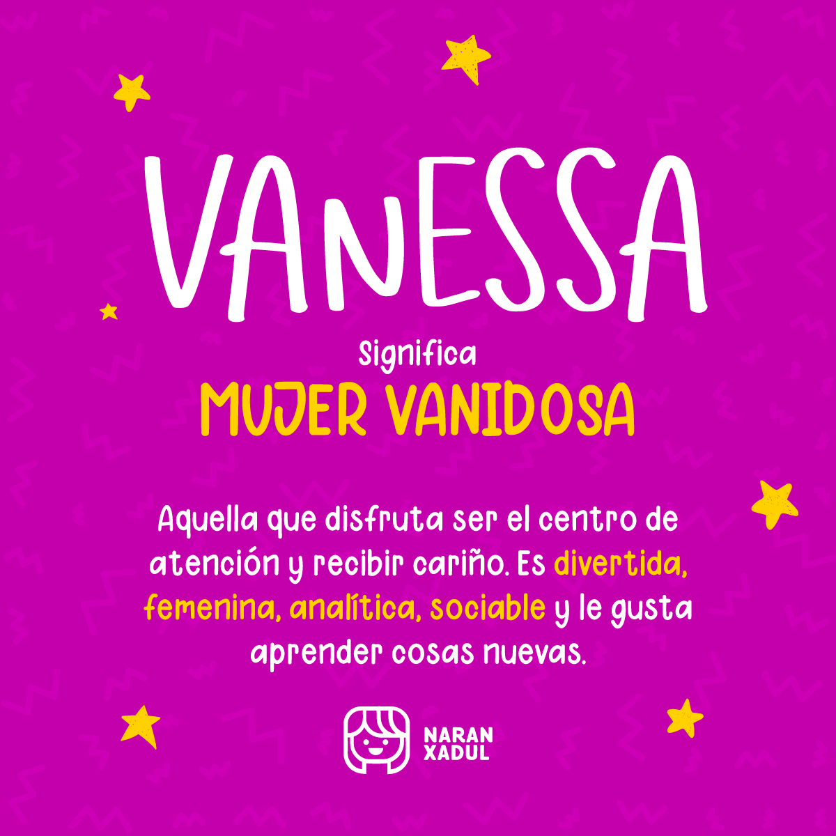 significado de vanessa, nombres de niña, nombres de niña 2018