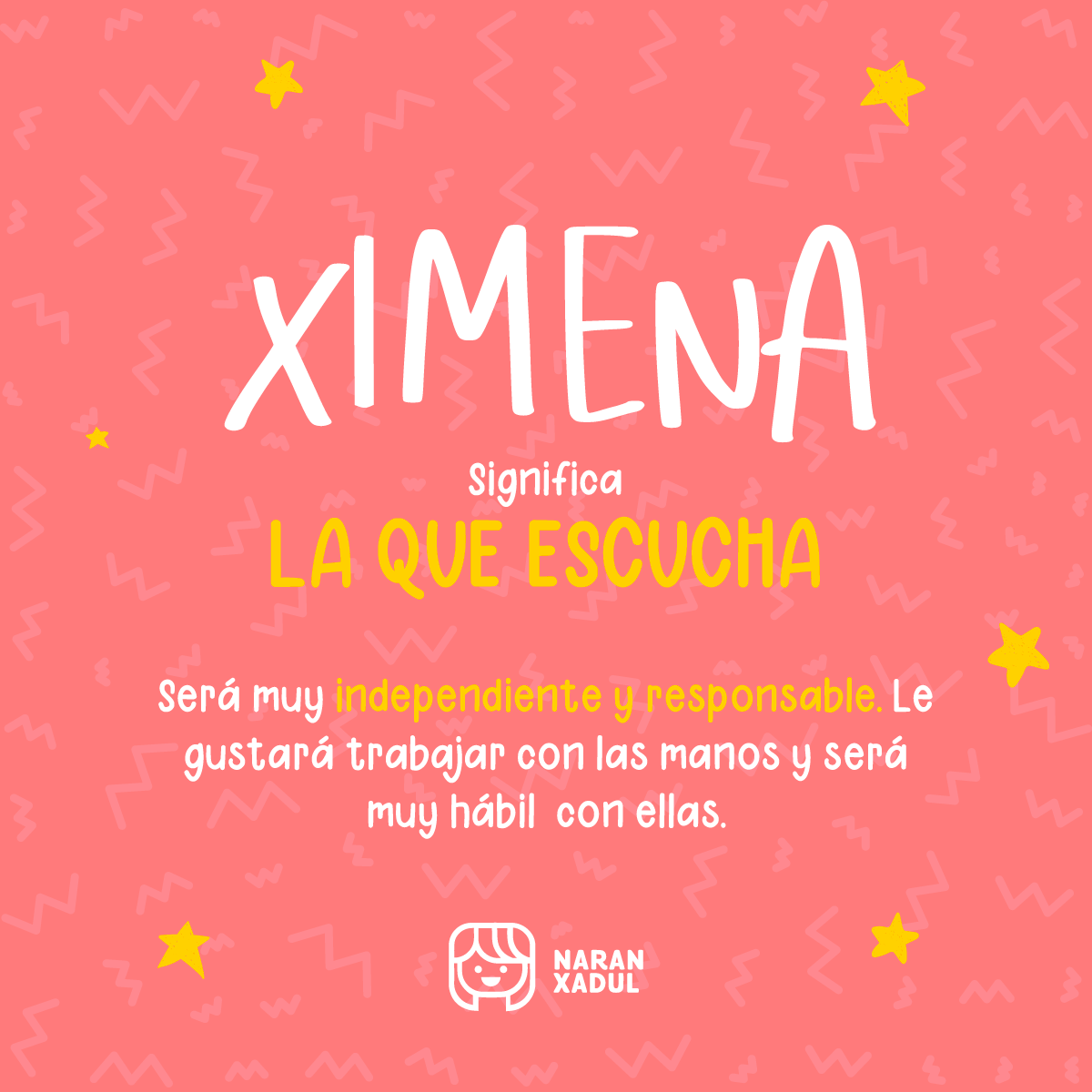 significado de ximena, ximena, nombres modernos 2018