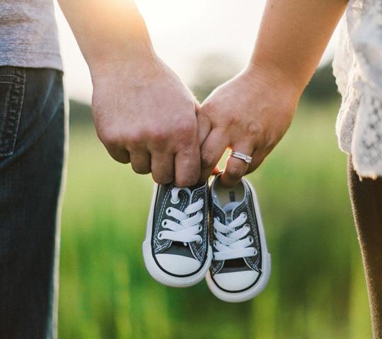 Buen matrimonio después de un bebé