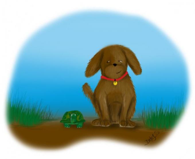 Cuento: La tortuga y el perro | Naranxadul