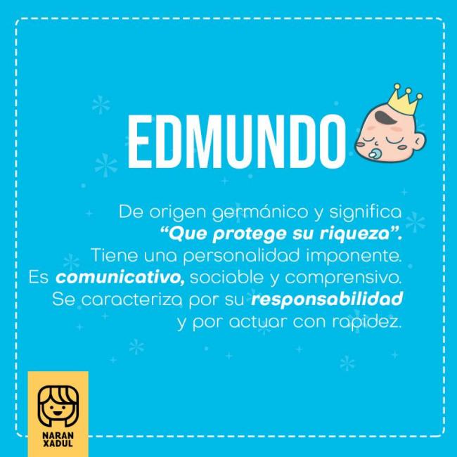 Significado del nombre Edmundo